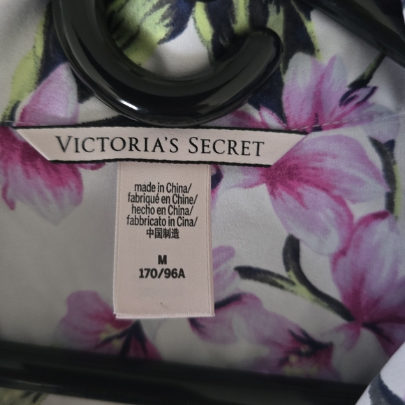 Victoria's Secret Floral Pajama Top M - Picture 4 of 5